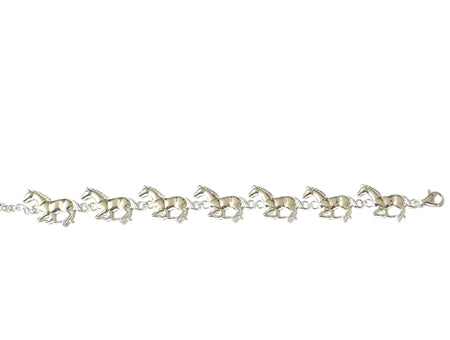 A Silver Horse Bracelet