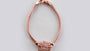 Silver with Rose Gold Plate  Bracelet
