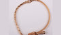 Silver with Rose Gold Plate  Bracelet.