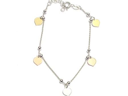 A Silver Two Tone Bracelet