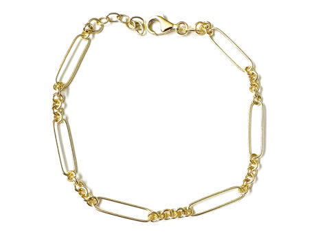 A Gold Plated Silver Bracelet