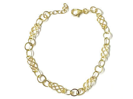 A Gold Plated Silver Bracelet