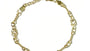 A Simply Silver Yellow Plated Bracelet