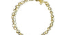 A Simply Silver Yellow Plated Bracelet