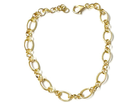 A Gold Plated Silver Bracelet