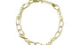 A Simply Silver Yellow Plated Bracelet