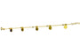 A Silver Yellow Gold Plated Bracelet