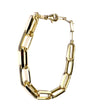 A Silver Yellow Gold Plated Bracelet