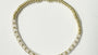 New Yellow Plated on Silver Elasticated Bracelet