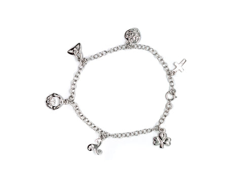 Silver Charm Bracelet