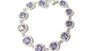 A Amethyst Cubic Zirconia Bracelet