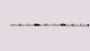 Amethyst Cubic Zirconia  Bracelet