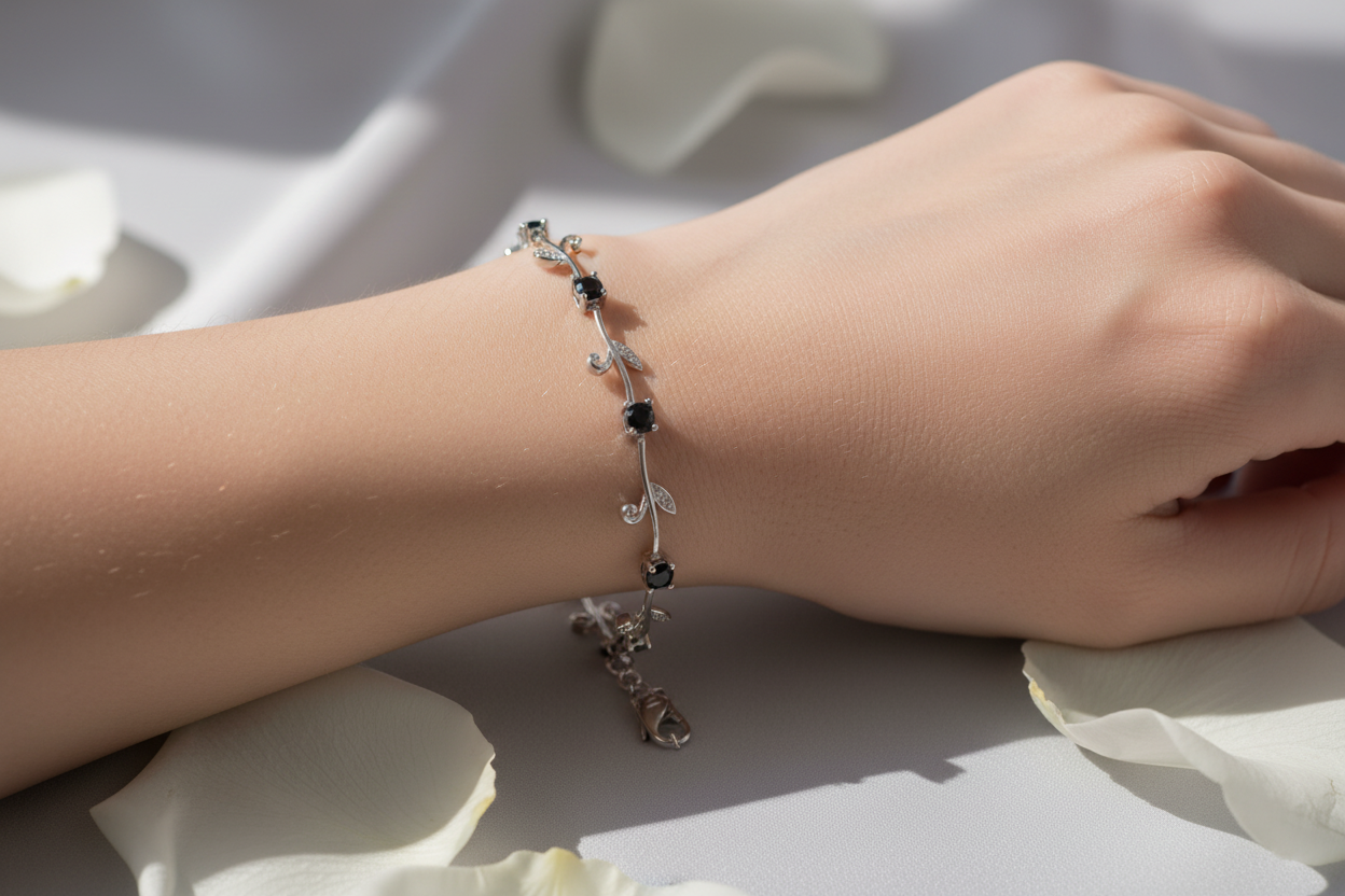 Black Cubic Zirconic Bracelet