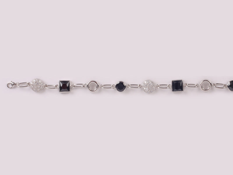 Black Cubic Zirconic Bracelet