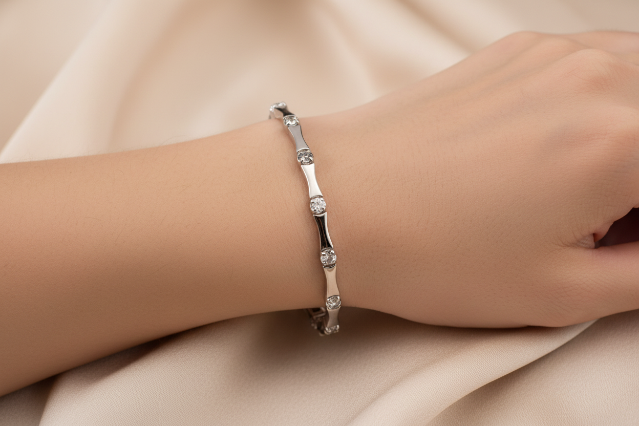 Black Cubic Zirconic Bracelet