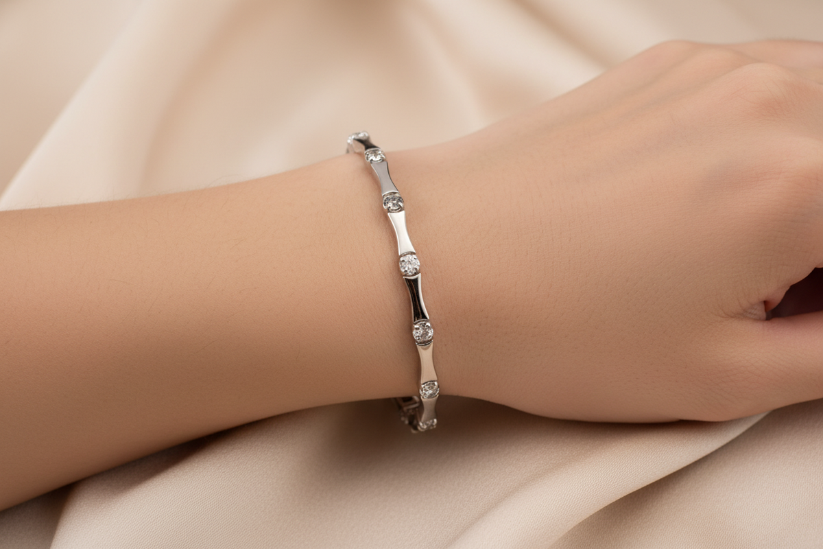 Black Cubic Zirconic Bracelet