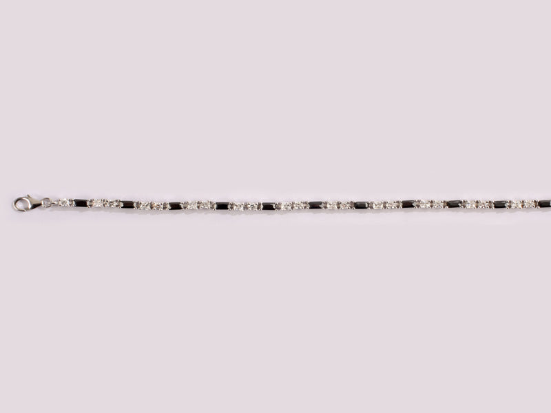 Black Cubic Zirconic Bracelet