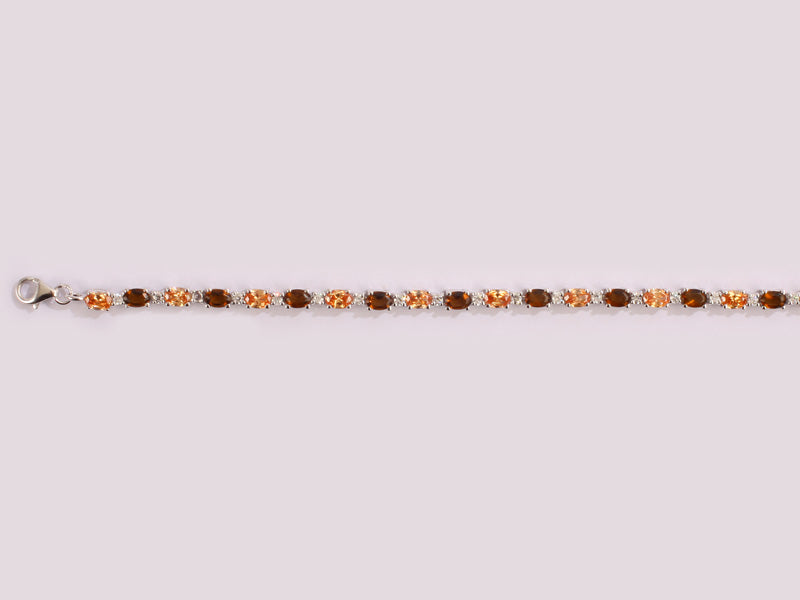 Champagne/Smokey Quartz Bracelet