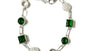 A Emerald Cubic Zirconia Bracelet
