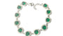 New Emerald Cubic Zirconia Bracelet