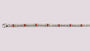 Garnet Cubic Zirconia Bracelet
