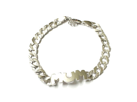 A White Cubic Zirconia Mum Bracelet