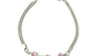 Pink Cubic Zirconia Silver Bracelet