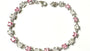 Pink & White Cubic Zirconia Bracelet