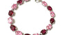 Pink & Ruby Cubic Zirconia Bracelet