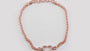 A White Cubic Zirconia Bracelet.