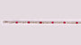 Ruby Cubic Zirconia Bracelet