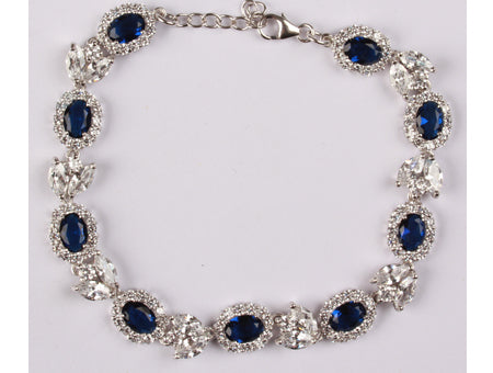Sapphire Cubic Zirconic Bracelet.