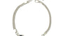Sapphire Cubic Zirconia Silver Bracelet