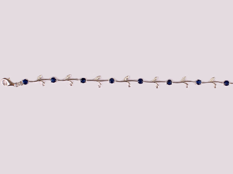 Sapphire Cubic Zirconic Bracelet