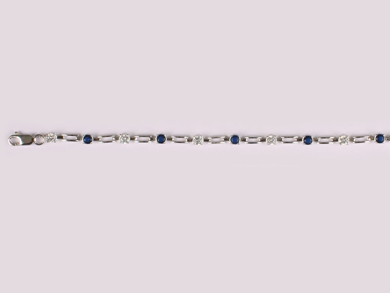 Sapphire Cubic Zirconic Bracelet