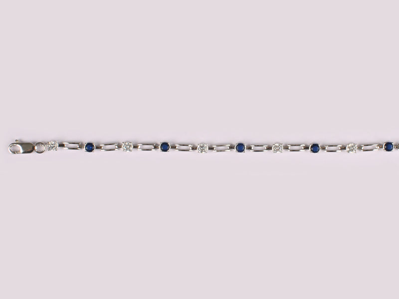 Sapphire Cubic Zirconic Bracelet