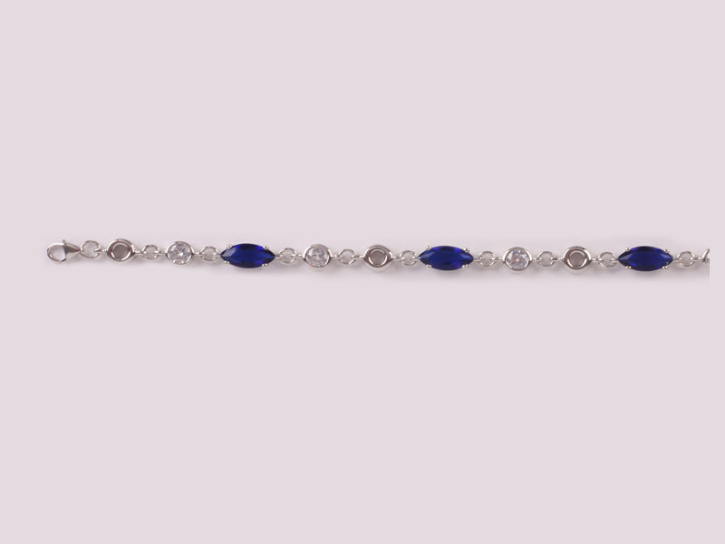 Sapphire Cubic Zirconic Bracelet