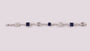 Sapphire Cubic Zirconic Bracelet