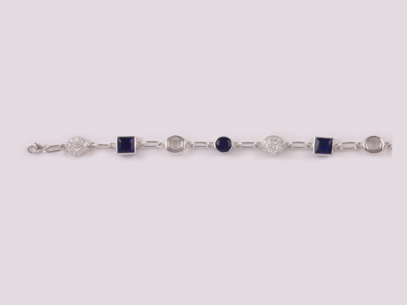 Sapphire Cubic Zirconic Bracelet