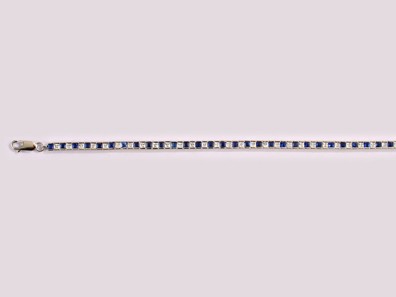 Sapphire Cubic Zirconic Bracelet