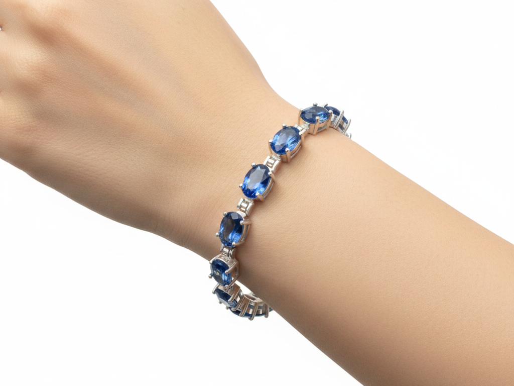 Sapphire Cubic Zirconic Bracelet