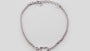 A White Cubic Zirconia Bracelet