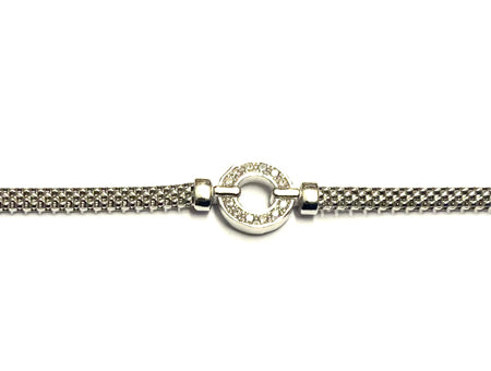 New A White Cubic Zirconia Bracelet