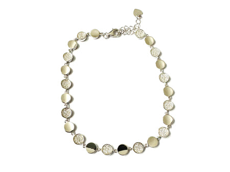 A Silver Cubic Zirconia Bracelet