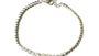 A Silver Cubic Zirconia Bracelet