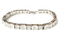 A White Cubic Zirconia Bracelet
