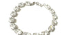 White Cubic Zirconia Silver Bracelet