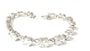 White Cubic Zirconia Silver Bracelet
