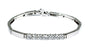A White Cubic Zirconia Bracelet