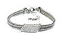 A White Cubic Zirconia Bracelet